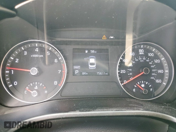 2019 Kia Forte LXS z VIN 3KPF24AD5KE033048, wystawiony jako Copart lot #52707165 z przebiegiem 75 611 mil mil oraz Szkoda całkowita • Salvage title. Historia ofert i sprzedaży dostępna na DreamBid. Obrazek 9.
