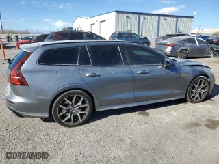 2021 Volvo V60 Polestar with VIN YV1BK0EP9M1451821, listed as a Copart auction lot 41492675 with 46,333 mi miles and Salvage Title. Bid and sale history available at carsss.com. Image 3.