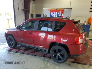 2011 Jeep Compass Latitude with VIN 1J4NF1FBXBD135429, listed as a Copart auction lot 54558405 with 111,222 mi miles and Salvage Title. Bid and sale history available at carsss.com. Image 2.