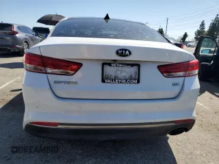 2016 Kia Optima EX with VIN 5XXGU4L38GG032526, listed as a Copart auction lot 49185415 with 135,961 mi miles and Salvage Title. Bid and sale history available at carsss.com. Image 6.