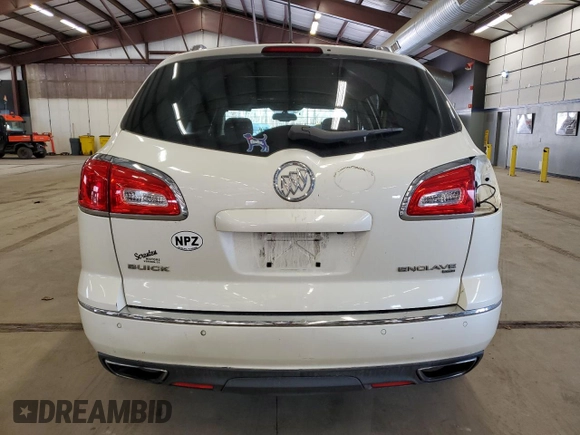 2015 Buick Enclave Leather with VIN 5GAKVBKD9FJ174238, listed as a Copart auction lot 50135475 with 147,779 mi miles and Salvage Title. Bid and sale history available at carsss.com. Image 6.