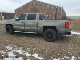 2017 Chevrolet Silverado 1500 LTZ with VIN 3GCUKSEJ8HG333353, listed as a Copart auction lot 84655294 with 0 mi miles and Salvage Title. Bid and sale history available at carsss.com. Image 2.