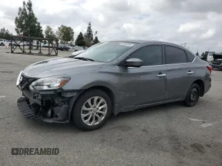2017 Nissan Sentra SV with VIN 3N1AB7AP0HY382568, listed as a Copart auction lot 54624545 with 95,009 mi miles and Salvage title. Bid and sale history available at DreamBid. Image 1.