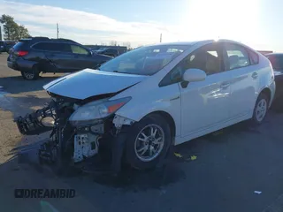 2010 Toyota Prius II with VIN JTDKN3DUXA0132970, listed as a IAAI auction lot 41319116 with 127,266 mi miles. Bid and sale history available at carsss.com. Image 2.