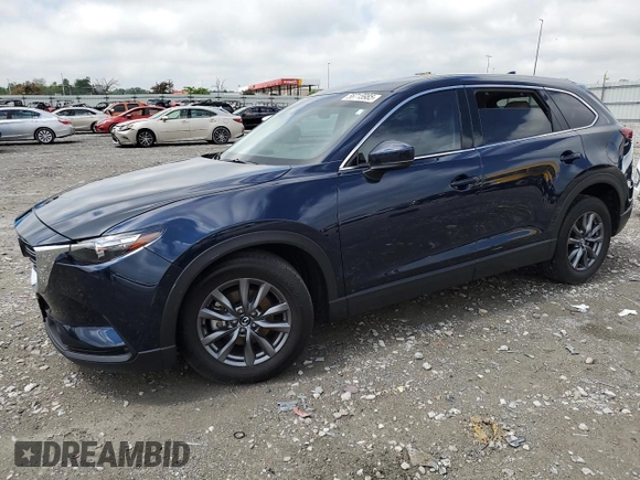 2021 Mazda CX-9 Touring with VIN JM3TCACY7M0511939, listed as a Copart auction lot 56715985 with 44,305 mi miles and Salvage title. Bid and sale history available at DreamBid. Image 1.