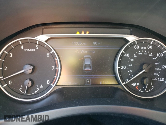 2022 Nissan Altima SV z VIN 1N4BL4DW1NN307831, wystawiony jako Copart lot #48967785 z przebiegiem 28 078 mil mil oraz Nie do naprawy • Non repairable. Historia ofert i sprzedaży dostępna na DreamBid. Obrazek 9.