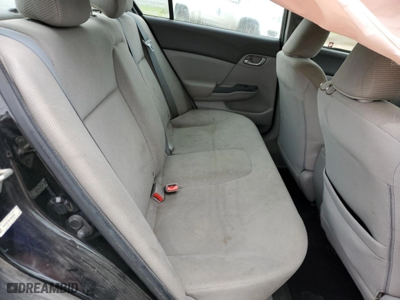 2012 Honda Civic Sdn LX with VIN 19XFB2F52CE084059, listed as a Copart auction lot 49536375 with 0 mi miles and Salvage Title. Bid and sale history available at carsss.com. Image 10.