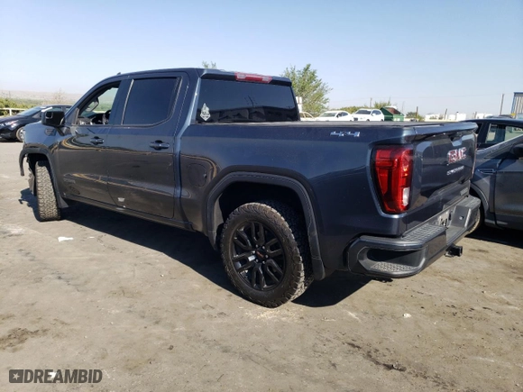 2020 GMC Sierra 1500 Elevation with VIN 3GTP9CEK6LG423083, listed as a Copart auction lot 70430454 with 99,888 mi miles and Salvage Title. Bid and sale history available at carsss.com. Image 2.