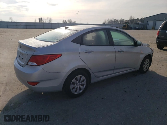 2016 Hyundai Accent SE with VIN KMHCT4AE0GU982889, listed as a Copart auction lot 40371703 with 112,550 mi miles. Bid and sale history available at carsss.com. Image 3.