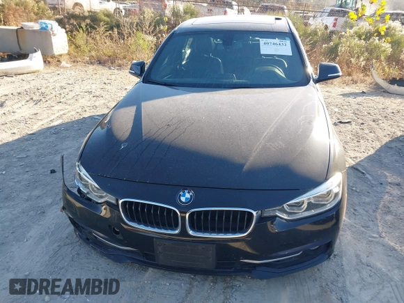 2016 BMW 3 Series 328i xDrive with VIN WBA8E3G5XGNT80417, listed as a IAAI auction lot 40746432 with 97,360 mi miles. Bid and sale history available at carsss.com. Image 12.