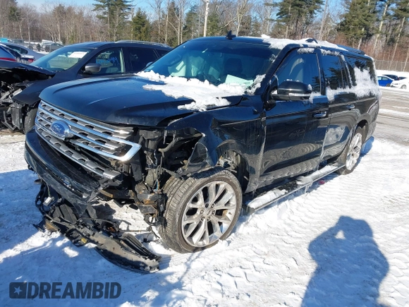 2018 Ford Expedition Max Limited z VIN 1FMJK2AT1JEA20194, wystawiony jako IAAI lot #41395819 z przebiegiem 113 442 mil mil oraz . Historia ofert i sprzedaży dostępna na DreamBid. Obrazek 17.