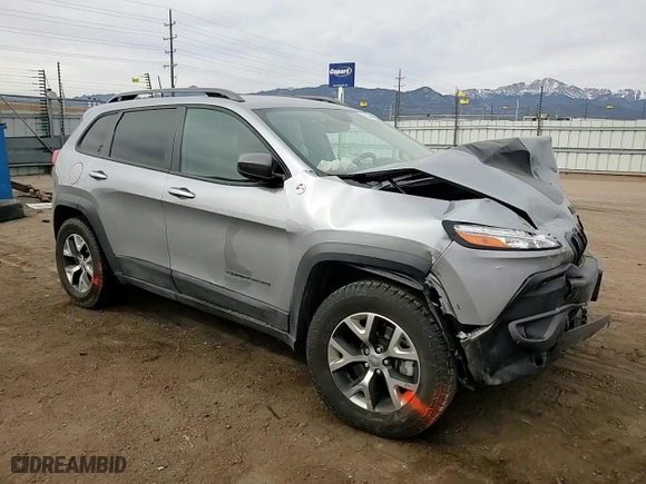 2016 Jeep Cherokee Trailhawk with VIN 1C4PJMBS4GW205443, listed as a Copart auction lot 50844155 with 67,856 mi miles and Salvage Title. Bid and sale history available at carsss.com. Image 12.
