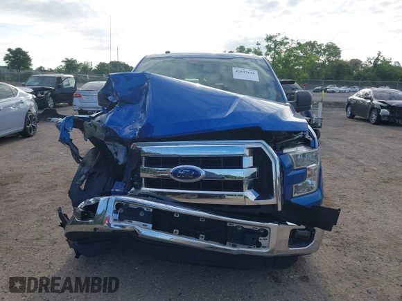 2016 Ford F-150 XL with VIN 1FTEW1CF2GFB75559, listed as a IAAI auction lot 42047616 with Not Provided miles and . Bid and sale history available at carsss.com. Image 6.