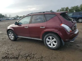 2006 Nissan Murano SE with VIN JN8AZ08W76W506017, listed as a Copart auction lot 74061774 with 138,776 mi miles and Salvage Title. Bid and sale history available at carsss.com. Image 2.