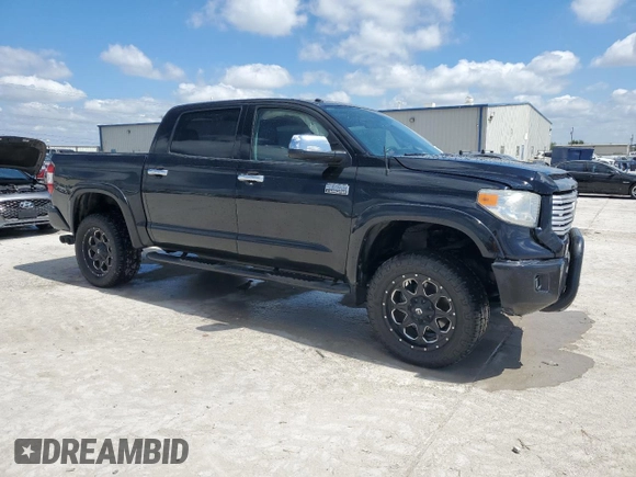 2015 Toyota Tundra 4WD Truck Platinum with VIN 5TFAW5F1XFX468916, listed as a Copart auction lot 71393304 with 196,393 mi miles and Salvage Title. Bid and sale history available at carsss.com. Image 4.
