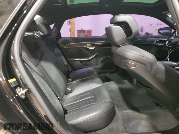 2020 Audi A8 L with VIN WAU8EAF80LN003136, listed as a Copart auction lot 75934923 with 28,331 mi miles. Bid and sale history available at carsss.com. Image 10.