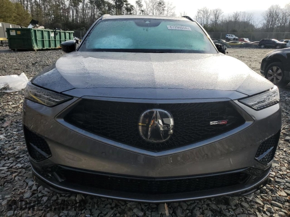 2024 Acura MDX Type S w/Advance Package with VIN 5J8YD8H89RL002228, listed as a Copart auction lot 87266054 with 0 mi miles and Salvage Title. Bid and sale history available at carsss.com. Image 5.