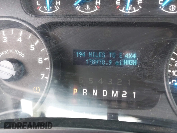 2014 Ford F-150 XL with VIN 1FTEX1EM3EFA57073, listed as a IAAI auction lot 41827139 with 178,970 mi miles and . Bid and sale history available at carsss.com. Image 7.