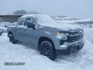 2023 Chevrolet Silverado 1500 LT Trail Boss with VIN 3GCUDFED4PG302112, listed as a IAAI auction lot 41241051 with 30,908 mi miles and . Bid and sale history available at DreamBid. Image 1.