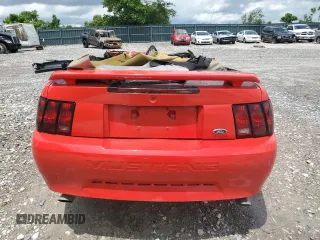 2002 Ford Mustang Deluxe with VIN 1FAFP44472F213589, listed as a Copart auction lot 60810725 with Not provided miles and Salvage title. Bid and sale history available at DreamBid. Image 6.