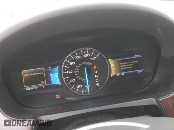 2013 Ford Edge Limited with VIN 2FMDK3KC5DBC66330, listed as a Copart auction lot 44140015 with 183,085 mi miles and Salvage Title. Bid and sale history available at carsss.com. Image 9.