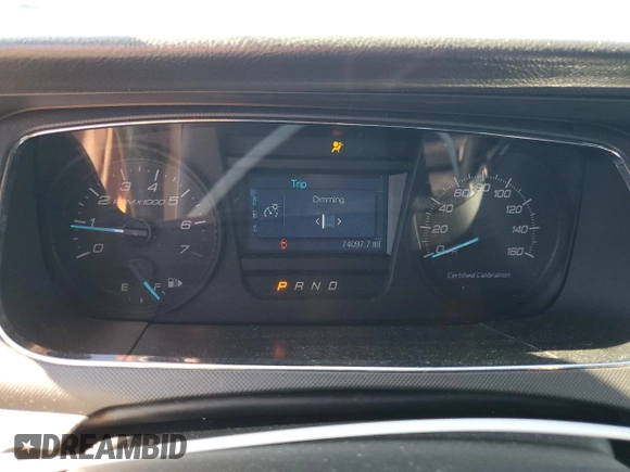 2017 Ford Police Interceptor z VIN 1FAHP2L80HG133748, wystawiony jako Copart lot #74266404 z przebiegiem 74 097 mil mil oraz Szkoda całkowita • Salvage title. Historia ofert i sprzedaży dostępna na DreamBid. Obrazek 9.