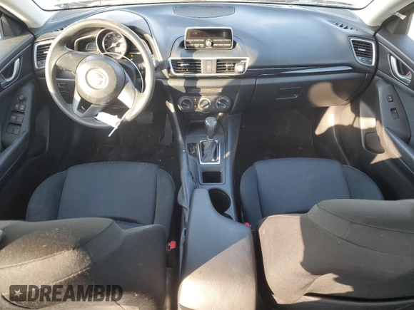 2015 Mazda 3 i SV with VIN JM1BM1T74F1231241, listed as a Copart auction lot 45702375 with 216,817 mi miles and Salvage Title. Bid and sale history available at DreamBid. Image 8.