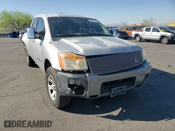 2008 Nissan Titan XE with VIN 1N6AA07D38N301724, listed as a Copart auction lot 58426715 with 211,005 mi miles and Salvage title. Bid and sale history available at DreamBid. Image 13.