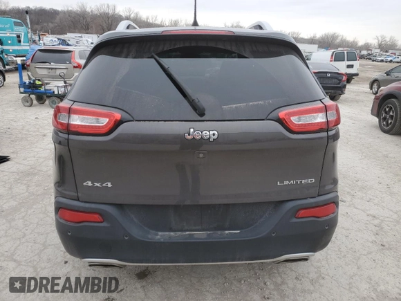 2018 Jeep Cherokee Limited with VIN 1C4PJMDX1JD570089, listed as a Copart auction lot 43408055 with 54,568 mi miles and Salvage Title. Bid and sale history available at carsss.com. Image 6.