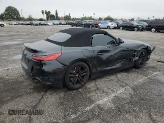 2022 BMW Z4 sDrive30i with VIN WBAHF3C05NWX42863, listed as a Copart auction lot 69271602 with 0 mi miles. Bid and sale history available at carsss.com. Image 3.