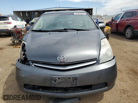 2007 Toyota Prius with VIN JTDKB20U477621485, listed as a Copart auction lot 53003665 with 181,461 mi miles and Salvage Title. Bid and sale history available at carsss.com. Image 5.