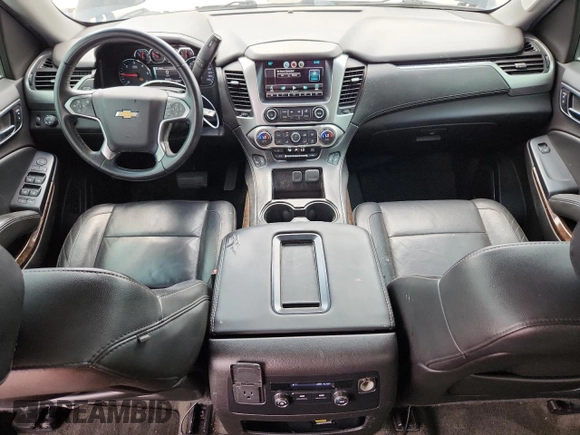 2015 Chevrolet Tahoe LT with VIN 1GNSKBKC0FR226220, listed as a Copart auction lot 59214125 with 260,330 mi miles and Salvage title. Bid and sale history available at DreamBid. Image 8.