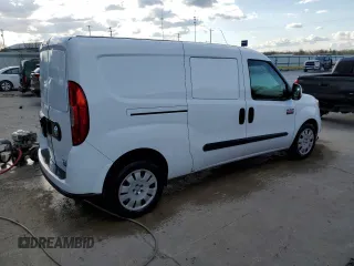 2015 Ram ProMaster City Cargo Tradesman SLT with VIN ZFBERFBTXF6963244, listed as a Copart auction lot 53054215 with 121,623 mi miles and Salvage Title. Bid and sale history available at carsss.com. Image 3.