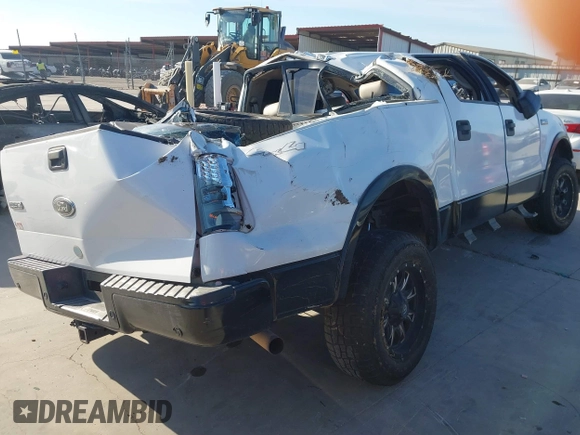 2004 Ford F-150 XLT with VIN 1FTPW14564KC44321, listed as a IAAI auction lot 41409551 with 185,033 mi miles and . Bid and sale history available at DreamBid. Image 4.