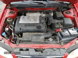 2003 Kia Spectra with VIN KNAFB121535245946, listed as a Copart auction lot 45688365 with 196,338 mi miles and Salvage Title. Bid and sale history available at DreamBid. Image 11.