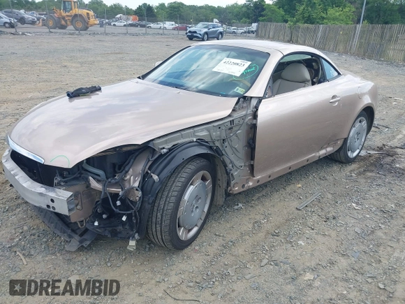 2002 Lexus SC 430 with VIN JTHFN48Y920008418, listed as a IAAI auction lot 42220823 with 152,907 mi miles and . Bid and sale history available at DreamBid. Image 19.