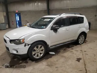 2012 Mitsubishi Outlander SE with VIN JA4JT3AW5CU019022, listed as a Copart auction lot 62700265 with 115,698 mi miles and Salvage title. Bid and sale history available at DreamBid. Image 1.