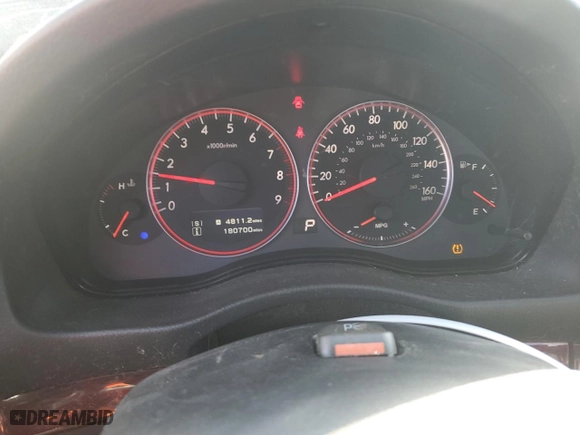 2008 Subaru Legacy (Natl) 3.0R Ltd w/Nav with VIN 4S3BL856084217998, listed as a Copart auction lot 51800075 with 180,700 mi miles and Clean Title. Bid and sale history available at carsss.com. Image 9.