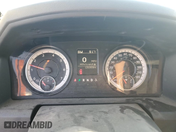 2017 Ram 1500 Tradesman with VIN 1C6RR7FG3HS798995, listed as a Copart auction lot 74798574 with 126,959 mi miles and Salvage title. Bid and sale history available at DreamBid. Image 9.
