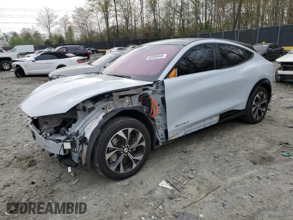 2021 Ford Mustang Mach-E Premium with VIN 3FMTK3R73MMA65934, listed as a Copart auction lot 52393445 with 46,272 mi miles and Salvage title. Bid and sale history available at DreamBid. Image 1.