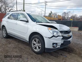 2014 Chevrolet Equinox LT with VIN 2GNFLGEK0E6191591, listed as a IAAI auction lot 41869444 with 136,829 mi miles. Bid and sale history available at carsss.com. Image 1.