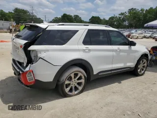 2020 Ford Explorer Platinum z VIN 1FM5K8HC9LGC49594, wystawiony jako Copart lot #52087375 z przebiegiem 38 273 mil mil oraz Szkoda całkowita • Salvage title. Historia ofert i sprzedaży dostępna na DreamBid. Obrazek 3.
