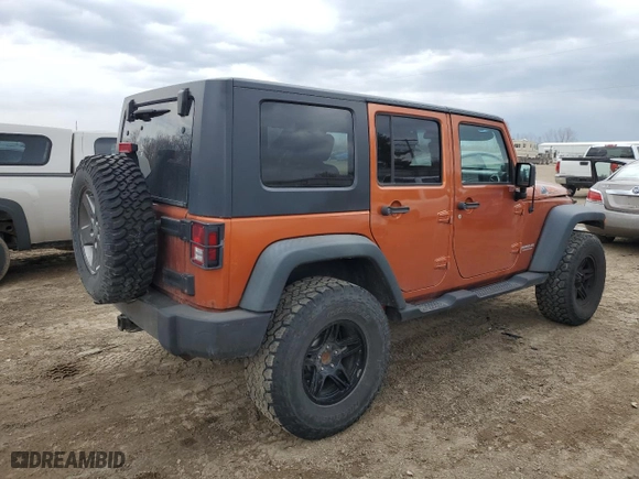 2010 Jeep Wrangler Unlimited Sport with VIN 1J4BA3H16AL195505, listed as a Copart auction lot 50616245 with 131,179 mi miles and Clean Title. Bid and sale history available at carsss.com. Image 3.