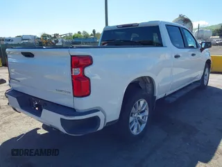 2019 Chevrolet Silverado 1500 Custom with VIN 1GCPWBEF2KZ349181, listed as a IAAI auction lot 41910004 with 98,910 mi miles. Bid and sale history available at carsss.com. Image 4.
