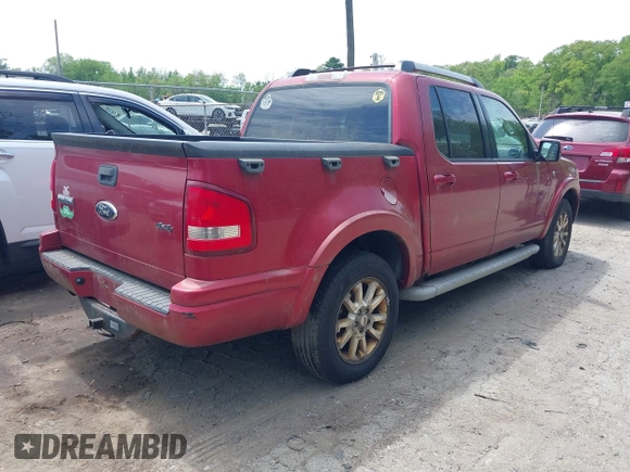 2007 Ford Explorer Sport Trac Limited with VIN 1FMEU53847UA15852, listed as a IAAI auction lot 42256738 with 256,712 mi miles and . Bid and sale history available at DreamBid. Image 4.
