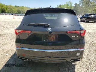 2022 Acura MDX w/Technology Package with VIN 5J8YD9H44NL001310, listed as a Copart auction lot 52868135 with 42,859 mi miles and Salvage Title. Bid and sale history available at carsss.com. Image 6.