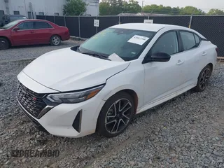 2025 Nissan Sentra SR with VIN 3N1AB8DV7SY297847, listed as a IAAI auction lot 42087240 with 5,127 mi miles and . Bid and sale history available at DreamBid. Image 16.