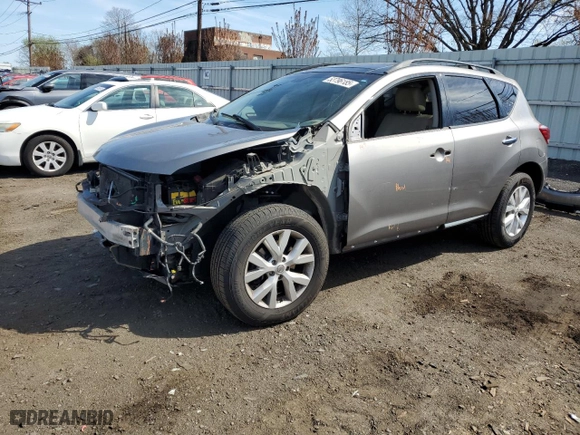 2012 Nissan Murano LE with VIN JN8AZ1MW7CW206212, listed as a Copart auction lot 53796185 with 177,457 mi miles and Salvage Title. Bid and sale history available at carsss.com. Image 1.