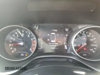 2021 Jeep Compass 80th Anniversary with VIN 3C4NJCEB2MT561243, listed as a Copart auction lot 56518395 with 65,232 mi miles and Salvage title. Bid and sale history available at DreamBid. Image 9.