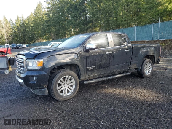 2015 GMC Canyon 4WD SLT with VIN 1GTG6CE37F1270301, listed as a Copart auction lot 47665365 with 135,300 mi miles and Salvage Title. Bid and sale history available at carsss.com. Image 1.